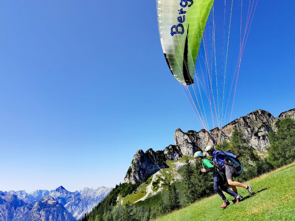 Achensee Tandem Paragliding - geht easy mit Marco Hollaus