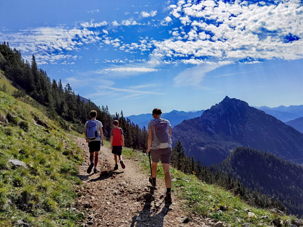 Achensee Wanderung mit viel Panorama