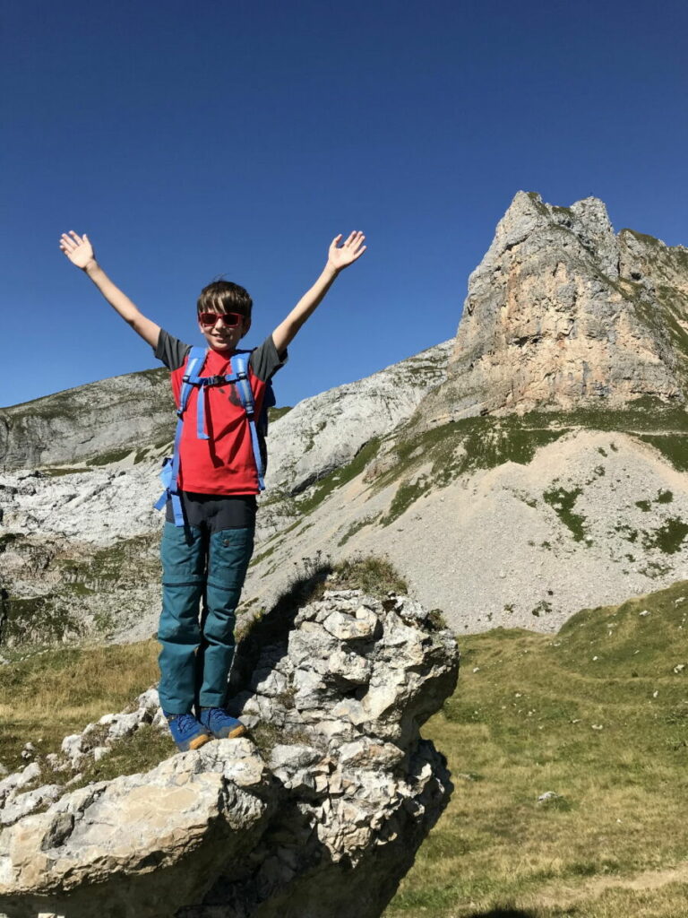 Unsere Achensee Wanderung mit Kindern zur Rofanspitze