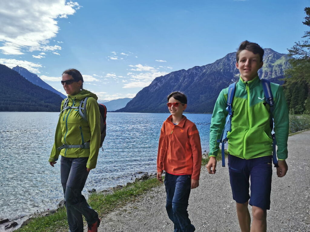 Direkt am Achensee wandern - der Gaisalmsteig von Pertisau zur Gaisalm