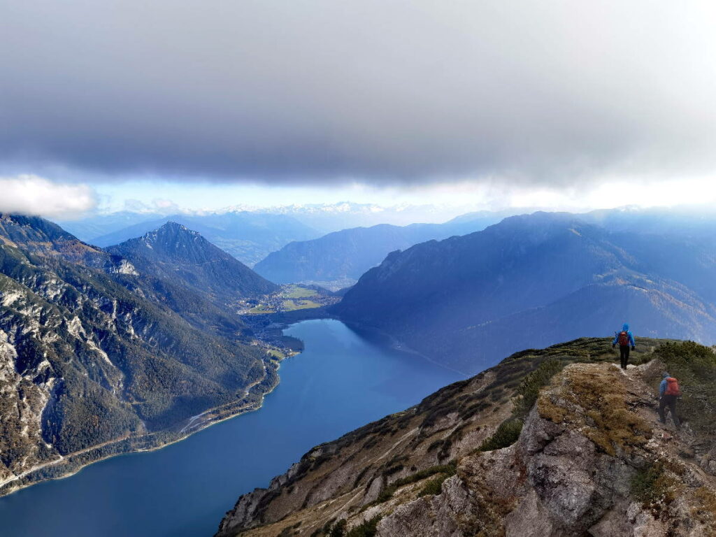 Achensee Ausblick auf der Seebergspitze