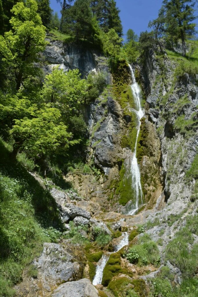 Relativ unbekannter Wasserfall am Achensee - Stod Wasserfall in Achenkirch