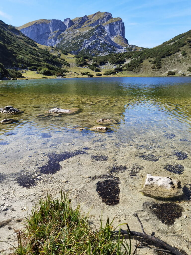 Zireiner See mit Blick auf das Rofan